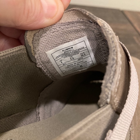 Merrell Women's Comfort Ankle Boots in Taupe Size 8 - Picture 7 of 9